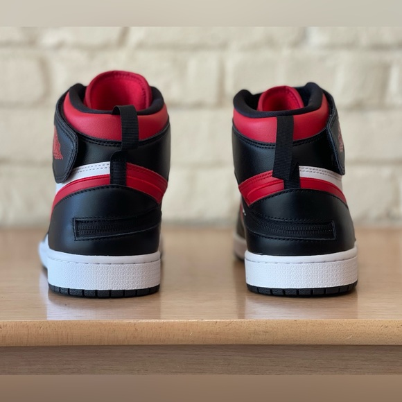 Nike Air Jordan 1 High Flyease Black Red Bred White Shoes CQ3835-061 Men\'s 11.5 main image 7